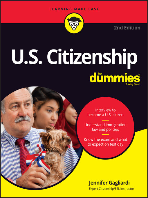 Title details for U.S. Citizenship For Dummies by Jennifer Gagliardi - Available